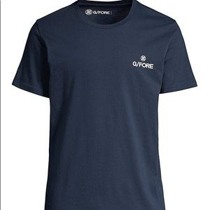 G/FORE Navy Short Sleeve Tee